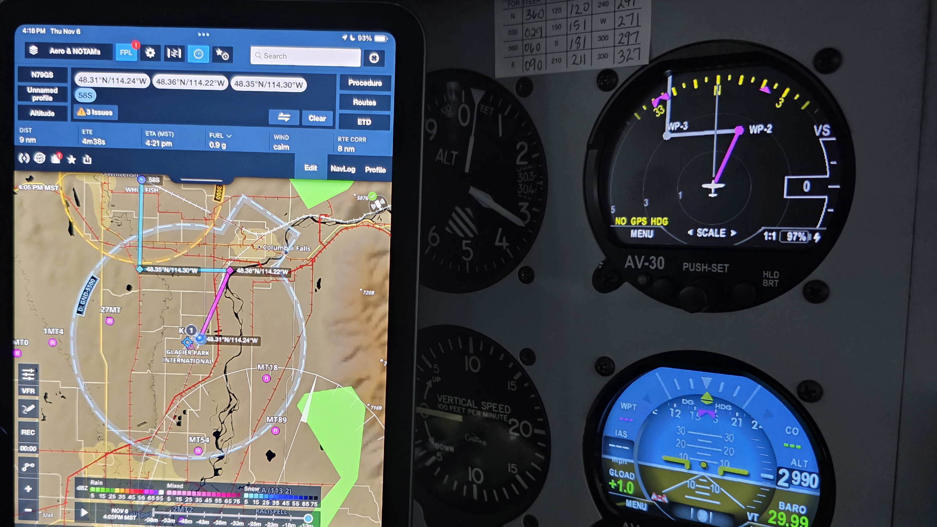 AV-30-C gains ForeFlight integration, advanced autopilot