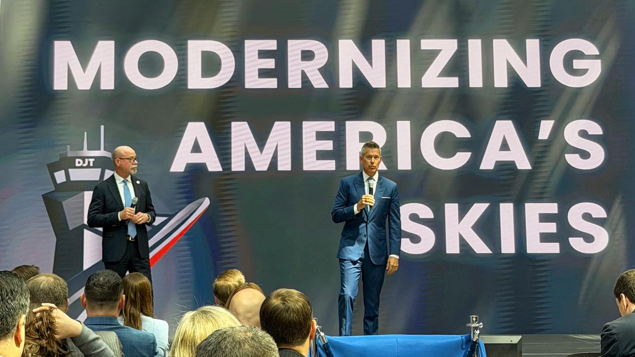 Duffy touts ATC modernization progress, path forward