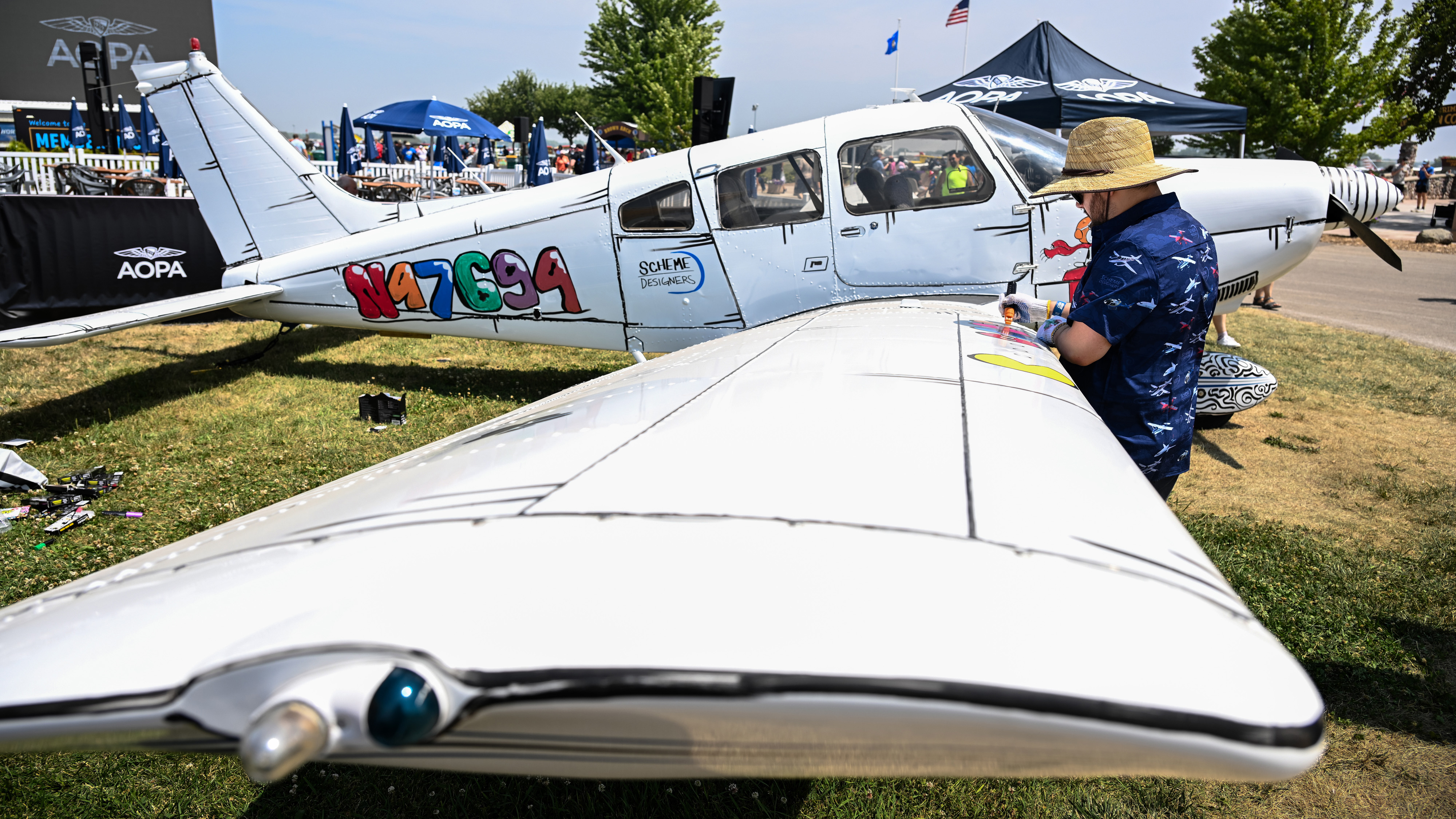 Aviation performance art
