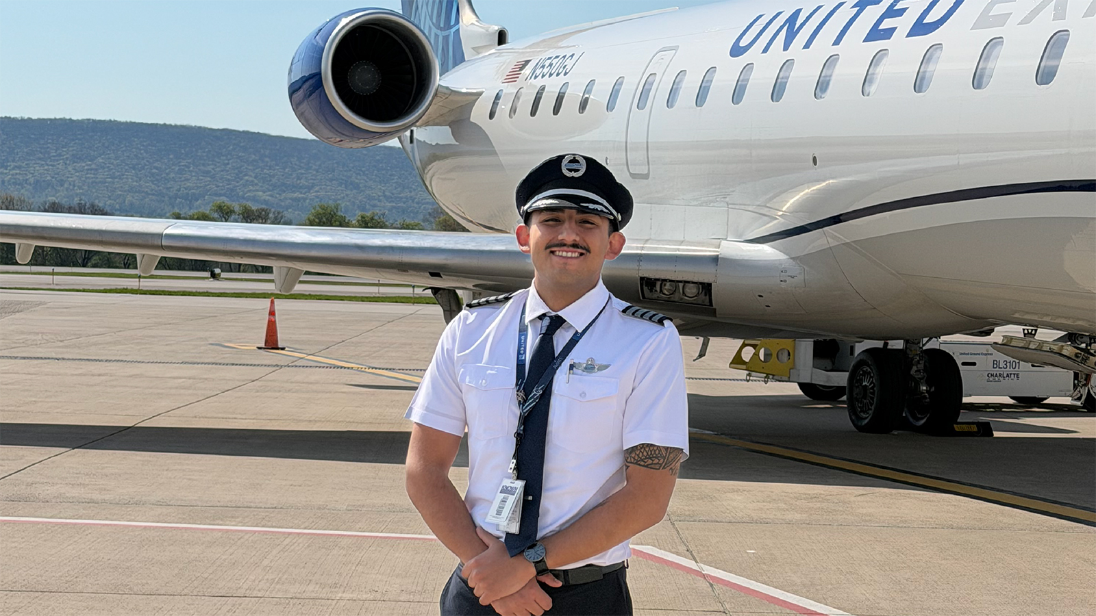 CAU grad, first-generation captain inspires next generation