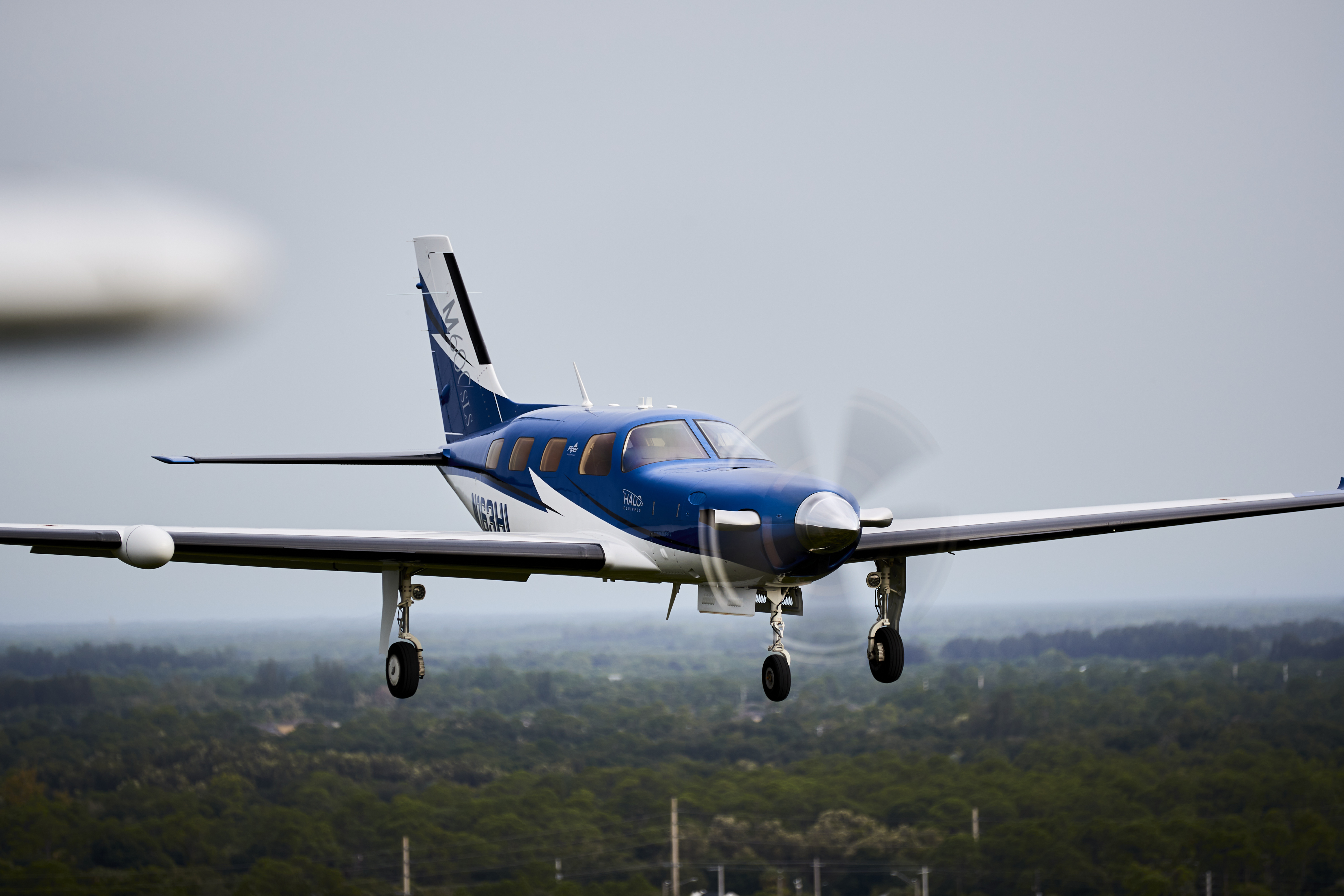 The new Piper M600/SLS, with the HALO Garmin auto land system, at Vero Beach Airport.
Piper Aircraft (VRB)
Vero Beach, FL USA